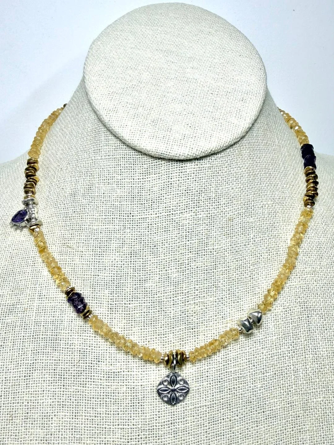 citrine everyday necklace with ss charm 5.jpg