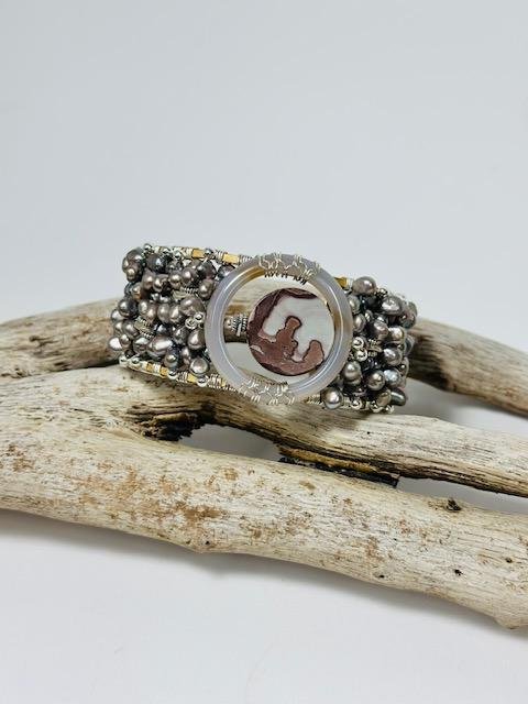 agate and painted horse jasper cuff 8.jpg