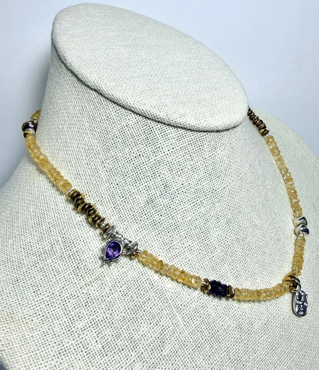 citrine everyday necklace with ss charm 4.jpg