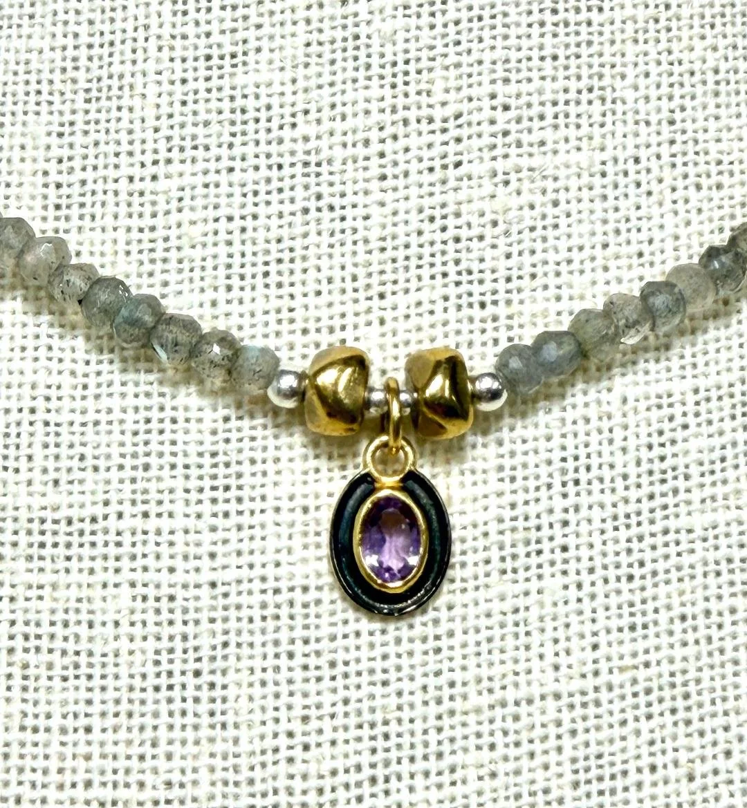 labradorite everyday necklace w amethyst and citrine charms 5.jpg