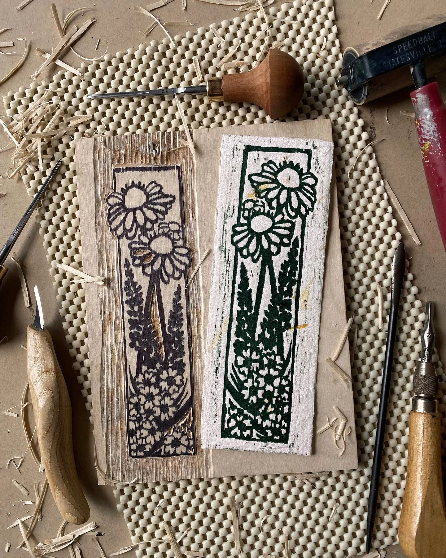 &ldquo;You Belong&rdquo; 🌼 Woodblock print on locally-sourced, handmade plantable seed paper

Created for @lightgreyartlab show &ldquo;The Tomb&rdquo;, which features a collection of art inspired by treasures, ancient relics, and lore from days gone