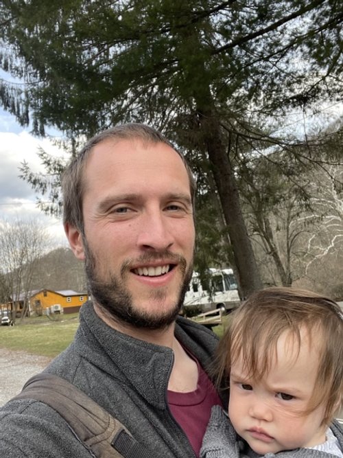 Me and Willow on a walk