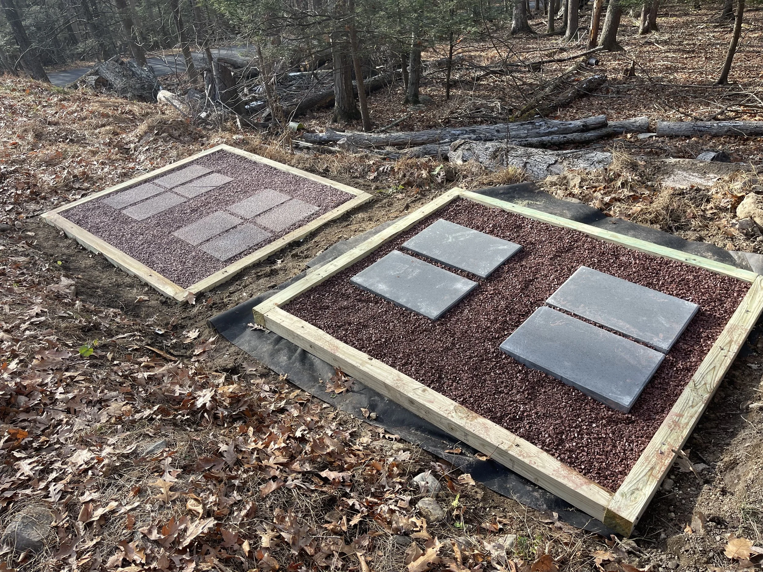 Gravel Pads for Propane Tanks