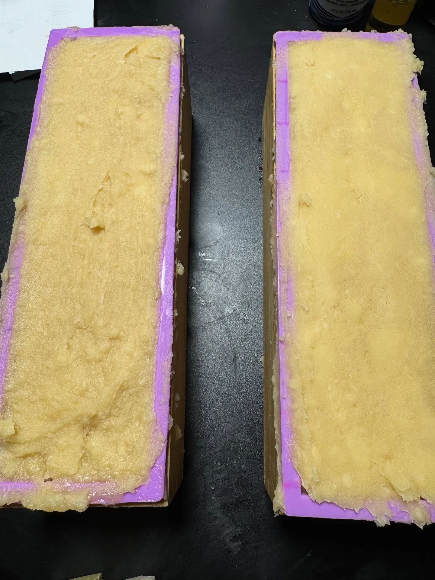 Wet 🧼Wednesday&hellip;.they aren&rsquo;t all pretty. Using alcohol in soap is tricky. I let it go flat and then I froze it to use as a replacement for the water in the soap. This one is a local craft beer and didn&rsquo;t work out so well🤪. Scroll 