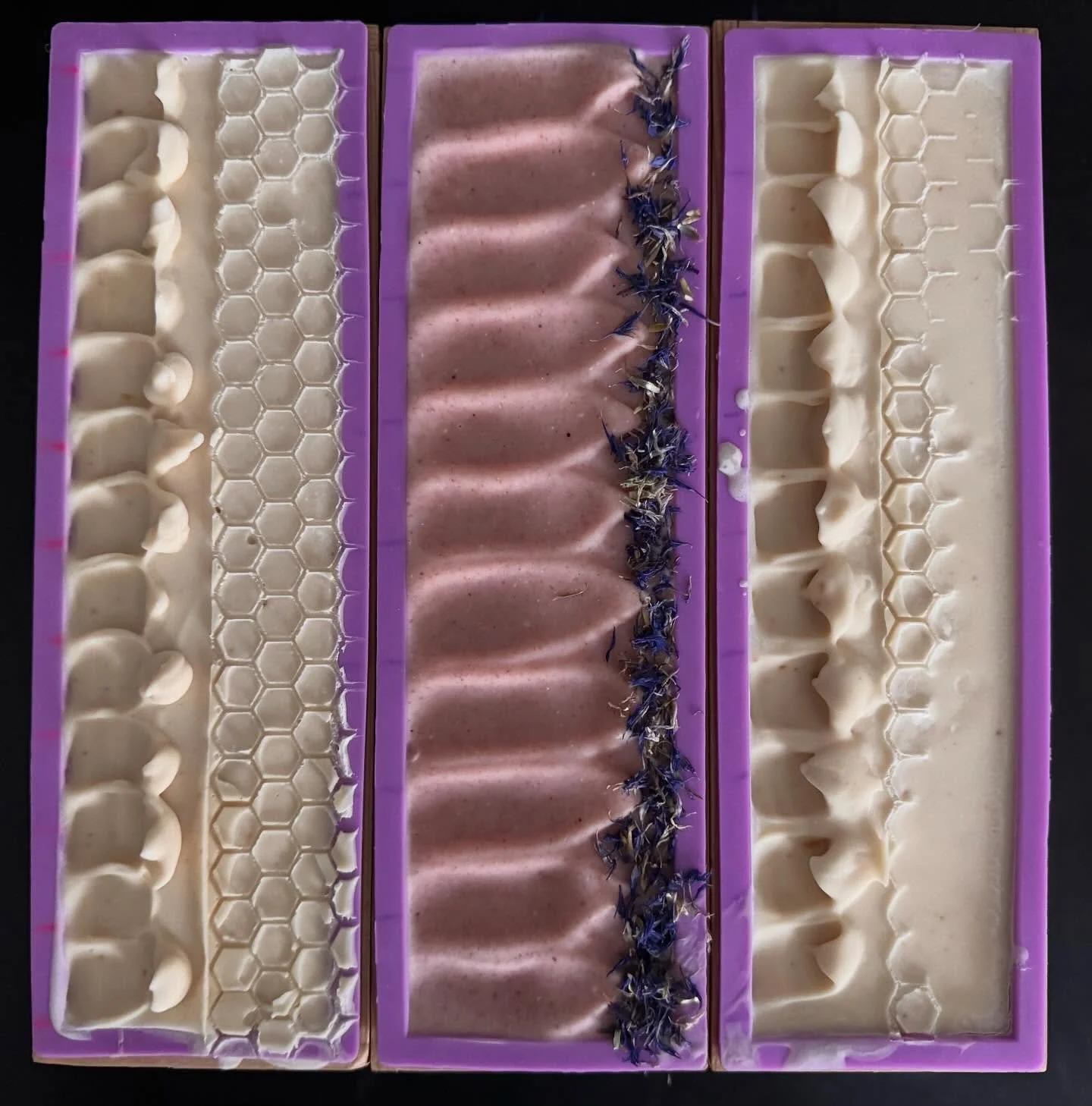 Our country is a dark place right now. Do something- write or call your representatives, if you are so inclined.  But also, do something that brings you joy, try to find some light. Here are some pretty soap tops. 

#soap #selfcarematters #handcrafte