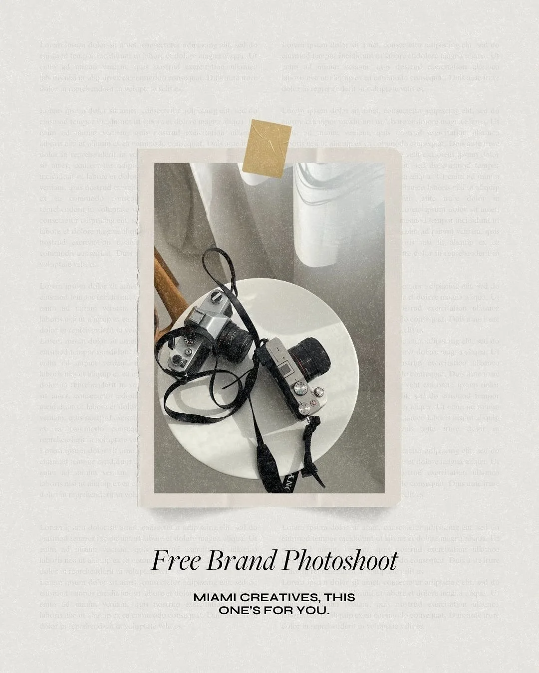 📸 MIAMI CREATIVES &mdash; win a FREE Brand Photoshoot! 🖤

It&rsquo;s official &mdash; brand photography is now live on my site and what&rsquo;s the best way to celebrate than a giveaway?!

Here&rsquo;s what you&rsquo;ll get:
✔ 1-Hour Creative Direc