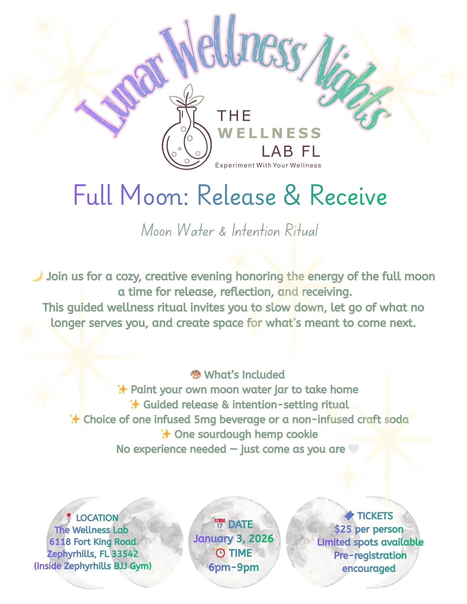 Full Moon Release Moon Water &amp; Intention Ritual