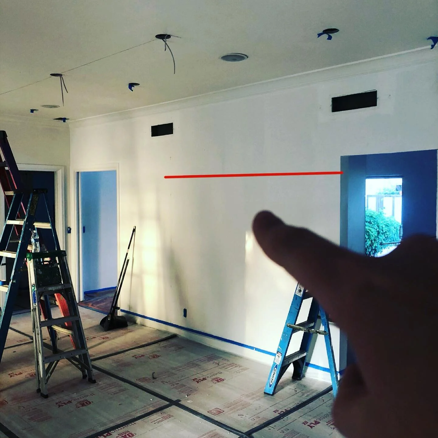 BATRES DRYWALL #demolition #frame #drywall #finishlevel5 #painting