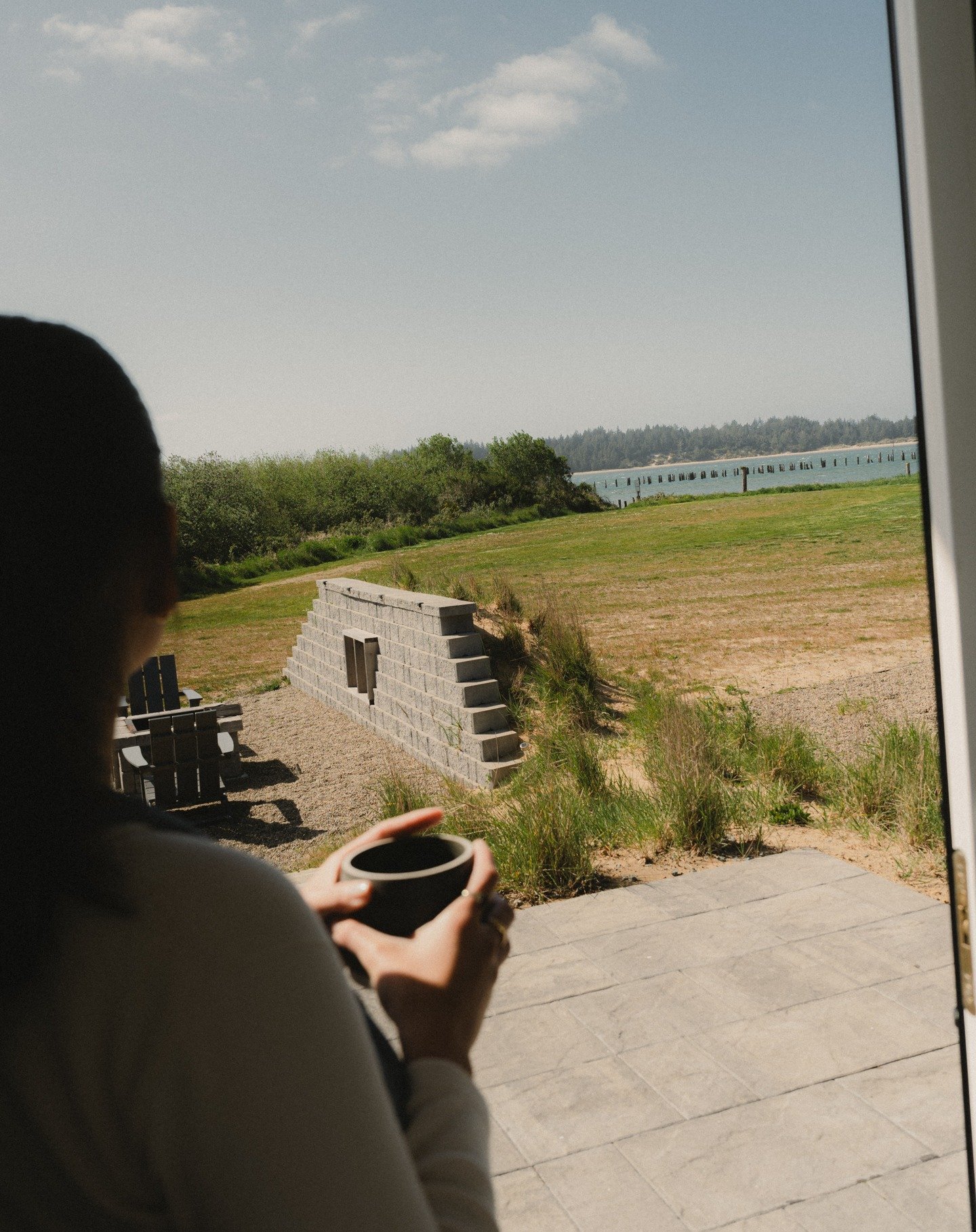 Spent a weekend at @baypointlanding, had some wine, grilled a steak, brainstormed photo ideas with @veronikalouise in classic @sundaecereal fashion and then made her model in them, got our faces blasted with wind, saw some tide pools, and watched som