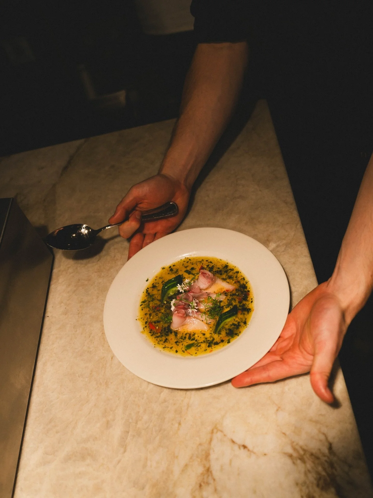 Dishes flying out of the @anajakthaifood kitchen on a busy Friday night &ndash; October 10th, 2025