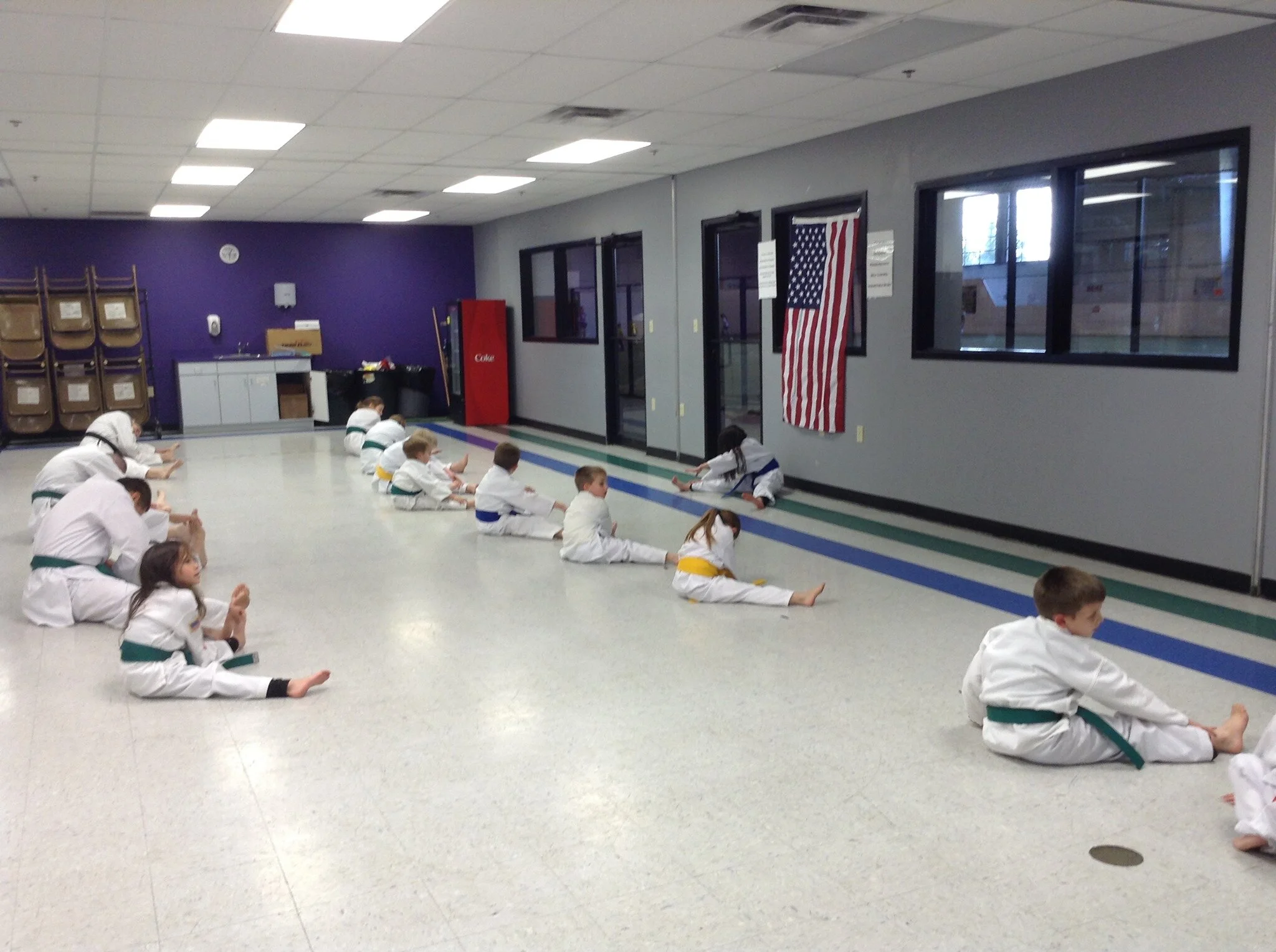 At Blue Springs Fieldhouse
