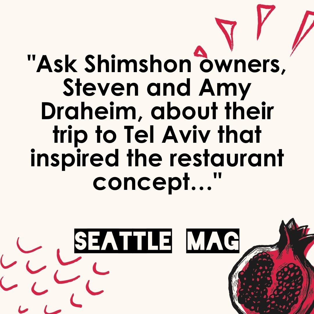 It all started with a trip to Tel Aviv... Read more about @the_grove_bend and Shimshon in @seattlemag ❤️⁠
⁠
⁠
⁠
&ndash;&ndash;⁠
⁠
#shimshonbend #inbend #grovbend #telaviv #israelieats