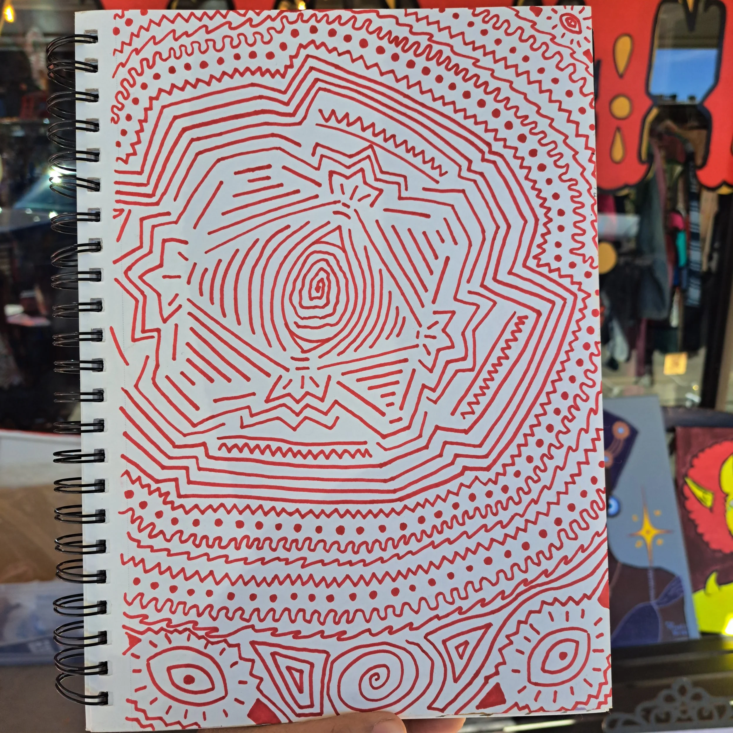 ❤️ Red Retro Marker Drawing ❤️