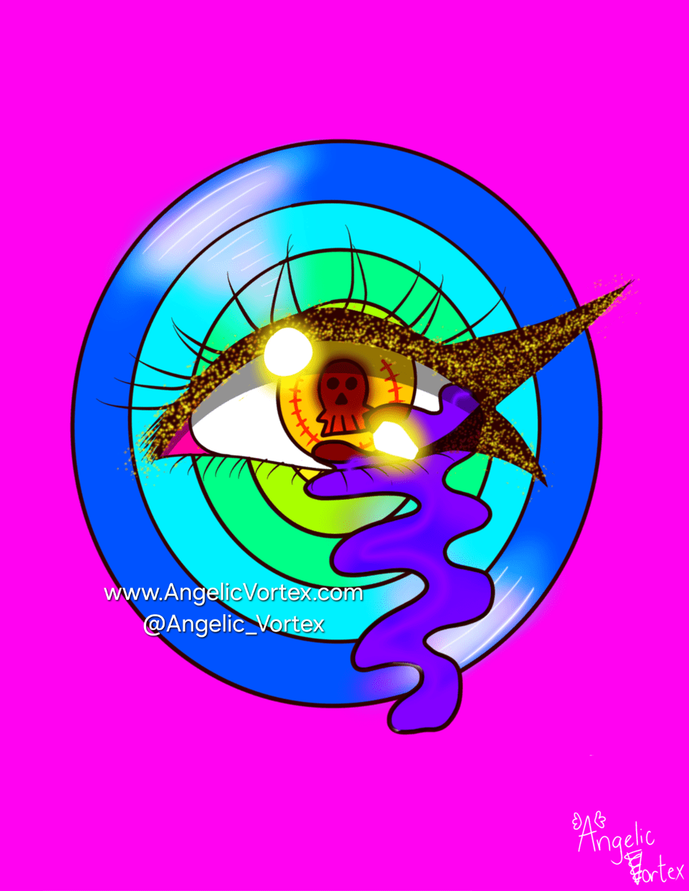 Art Print | 👁 Psychedelic Eye 👁