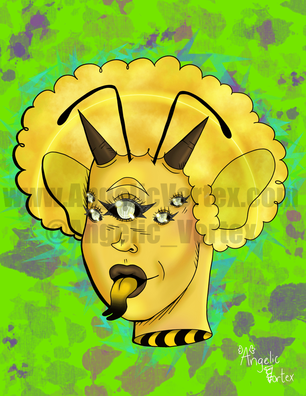Art Print | 🐝 Bee Monster 🐝