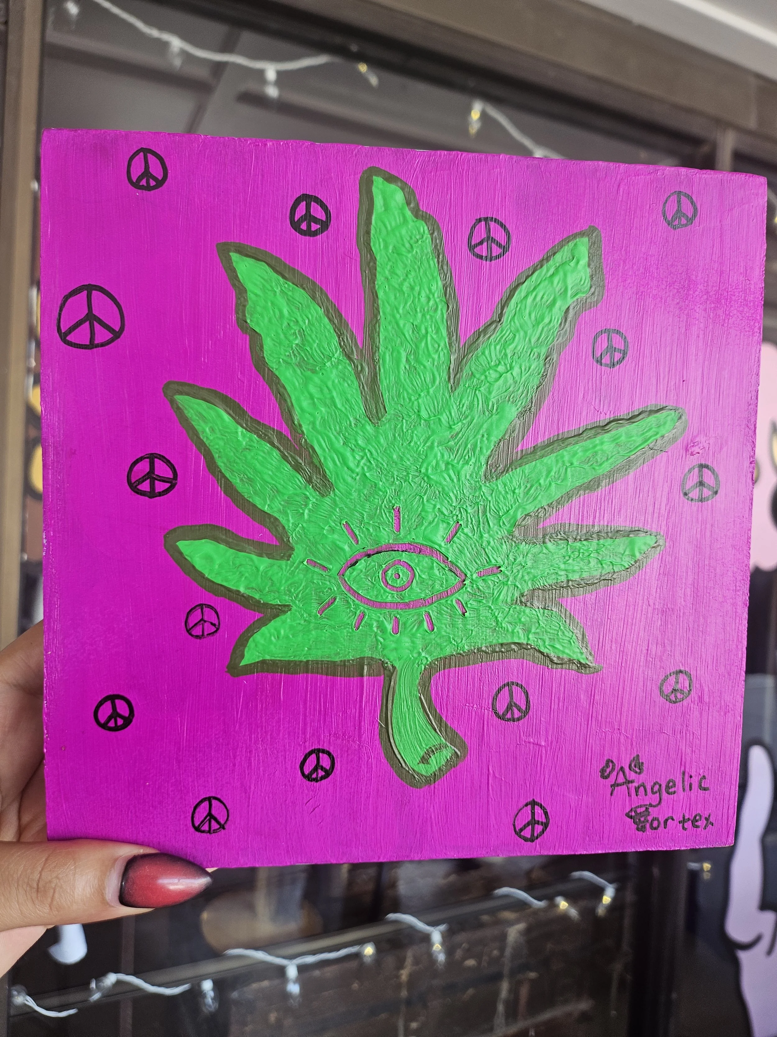 Original Painting | 💚 Mary Jane's Eye 💚