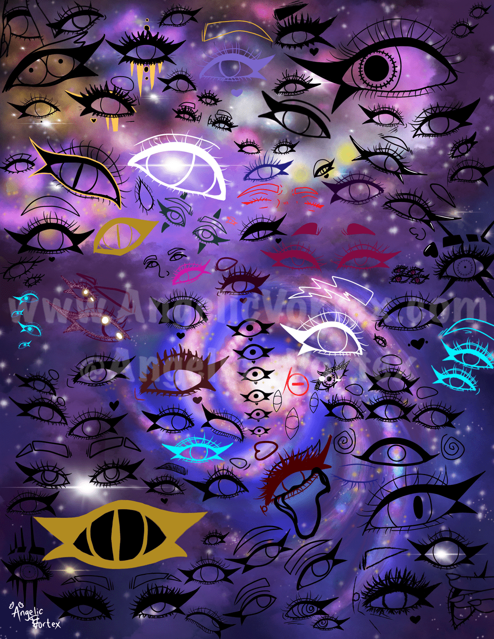 Art Print | 👁 Eyes of the Universe 👁
