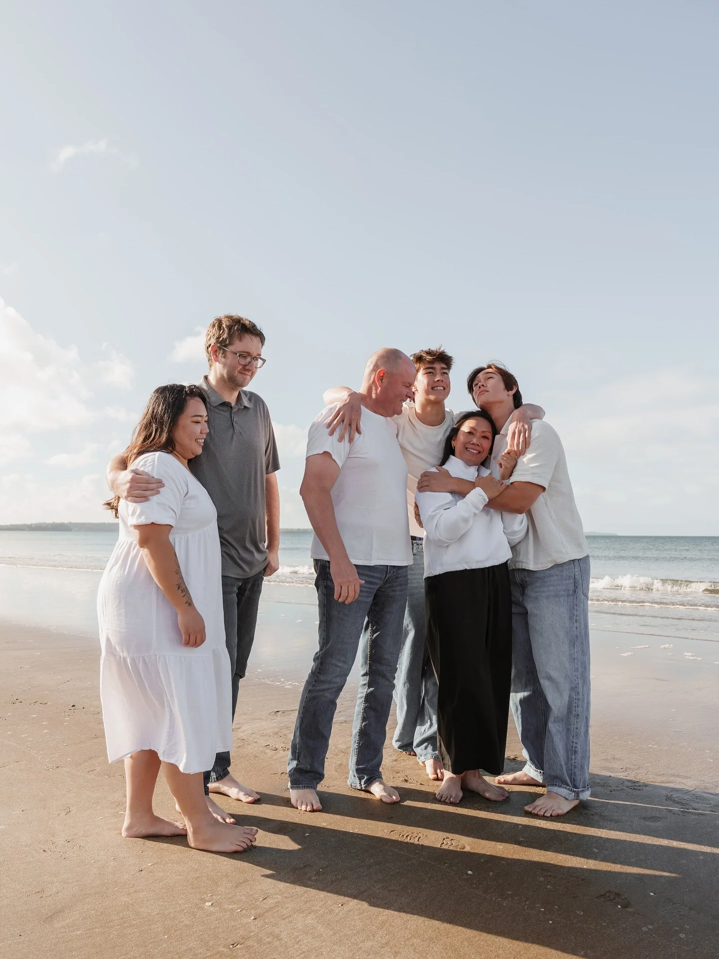 When Simone inquired about her family photoshoot, she specifically requested that I capture the fun side of their family. She did warn me on what to expect! 😂 And they definitely delivered the FUN during their beach session! 
We all had such a grea