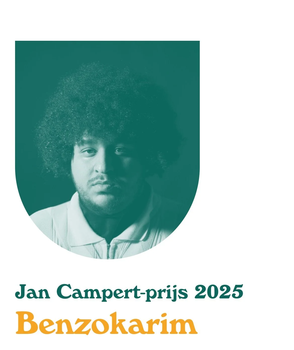 Benzokarim wint de Jan Campert-prijs 2025
