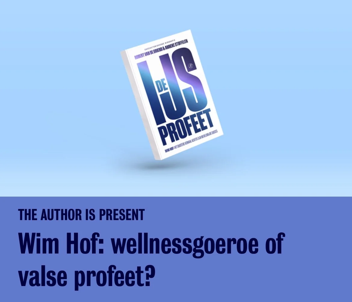 Avond over De ijsprofeet in Pakhuis de Zwijger op 9 december 2025