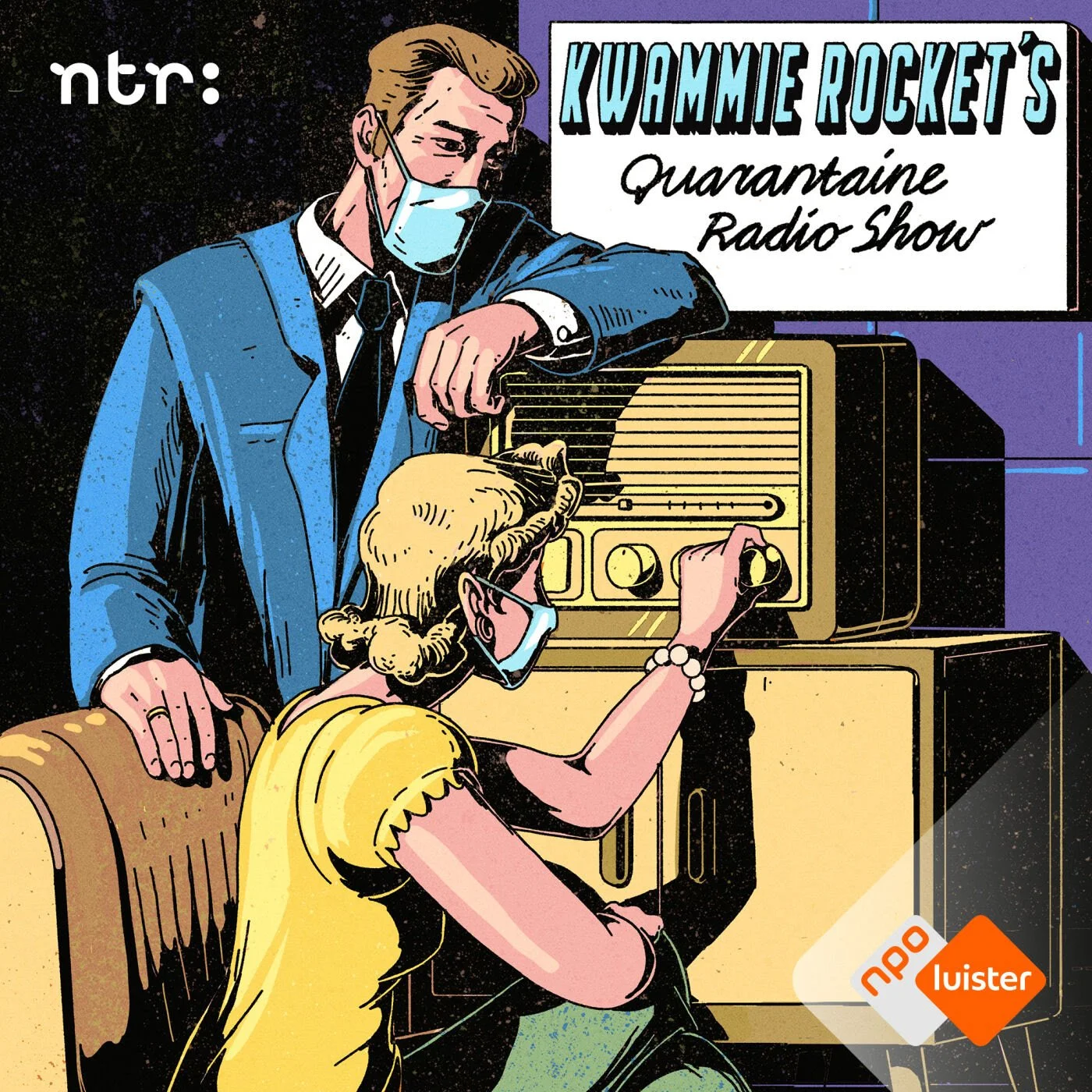 Podcast ‘Kwammie Rocket's Quarantaine Radioshow’ van Simone Eleveld nu online