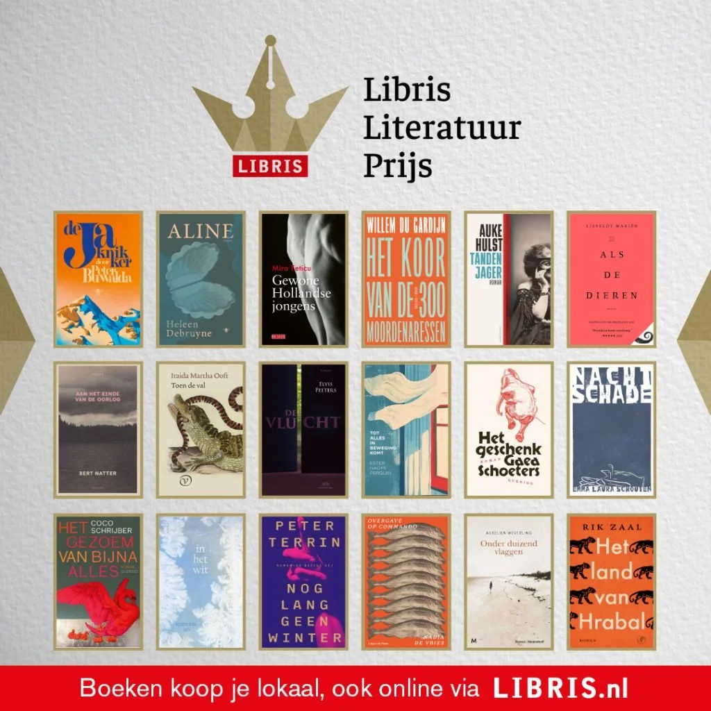 Peter Terrin met 'Nog lang geen winter' op de longlist van de Libris Literatuur Prijs 2026