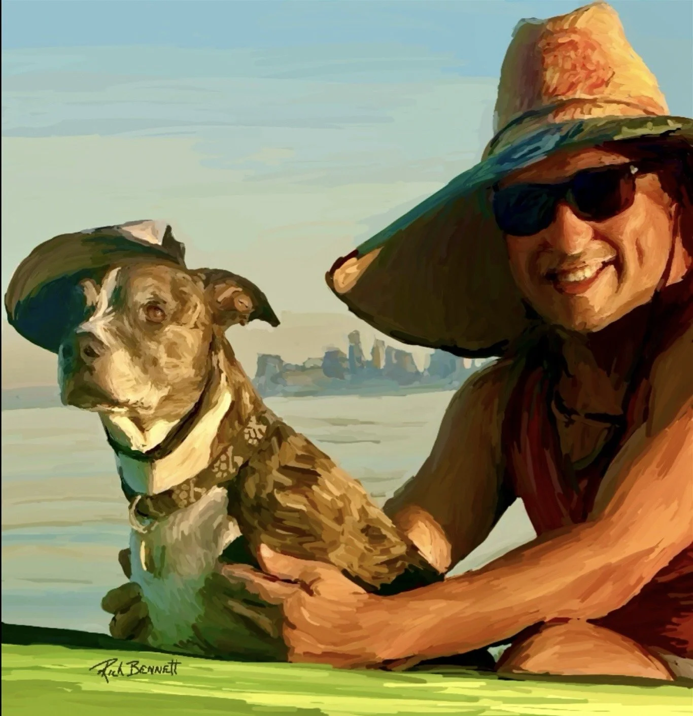 Commission piece private collection. 