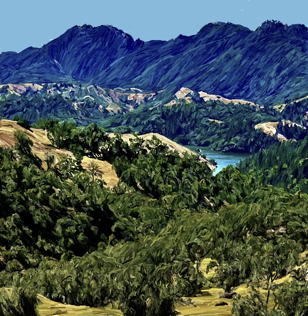 Cooley’s Ranch view of Sonoma Lake $475