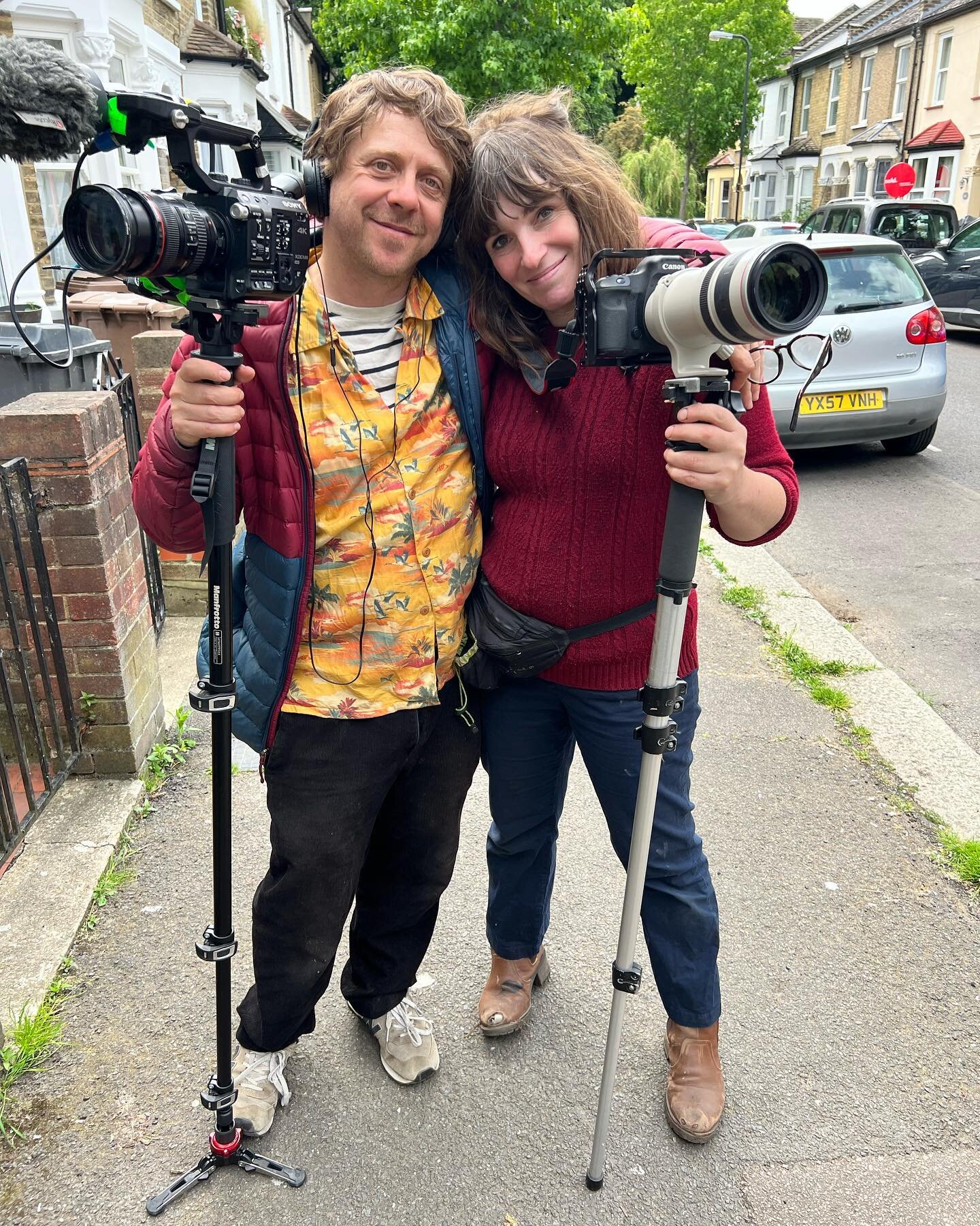 We&rsquo;ve been off our feet filming the installation on the street