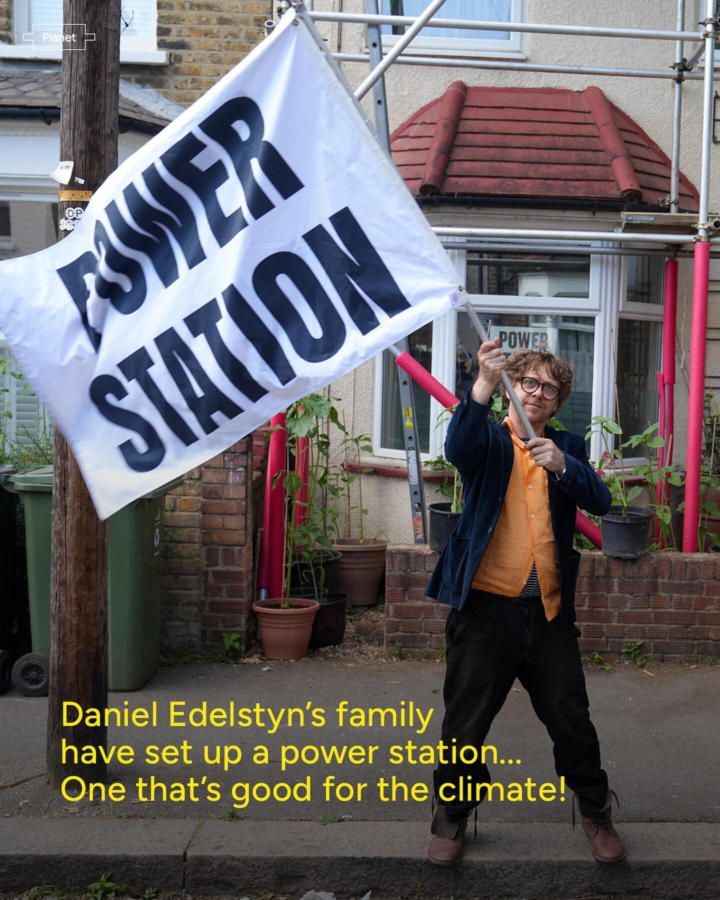 This father is working with his family and neighbours to build a Power Station - not the standard kind, but an incredible initiative using art to bring renewable energy to the community of Walthamstow. 

For #LondonClimateActionWeek Smiley News met D