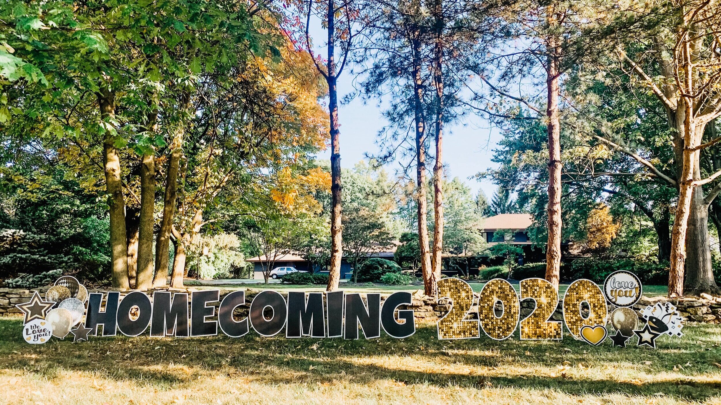 Homecoming Yard Sign