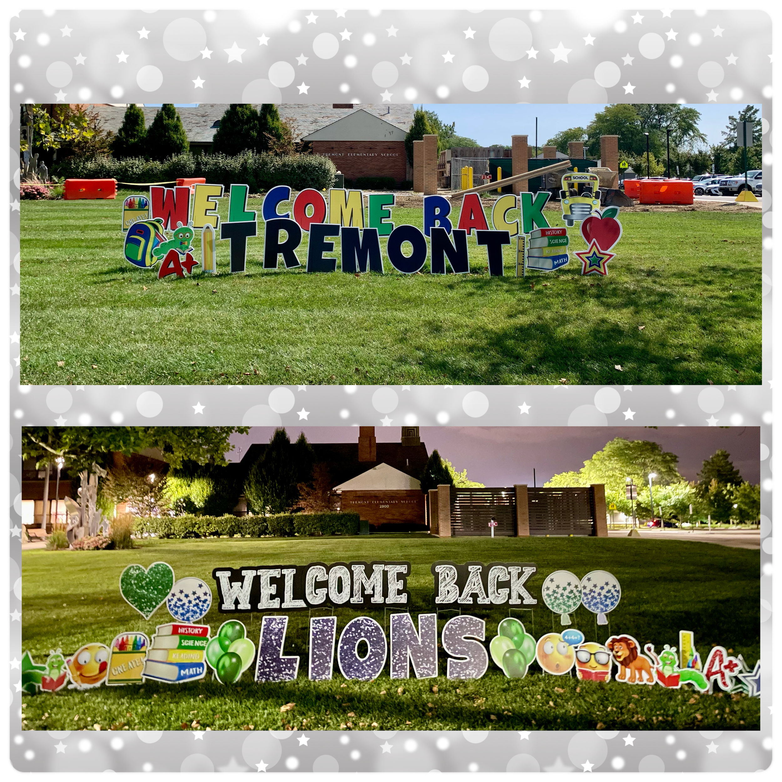 Anniversary Yard Sign