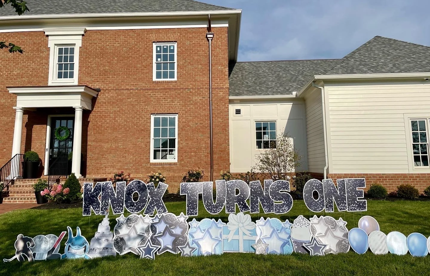 1st Birthday Yard Sign