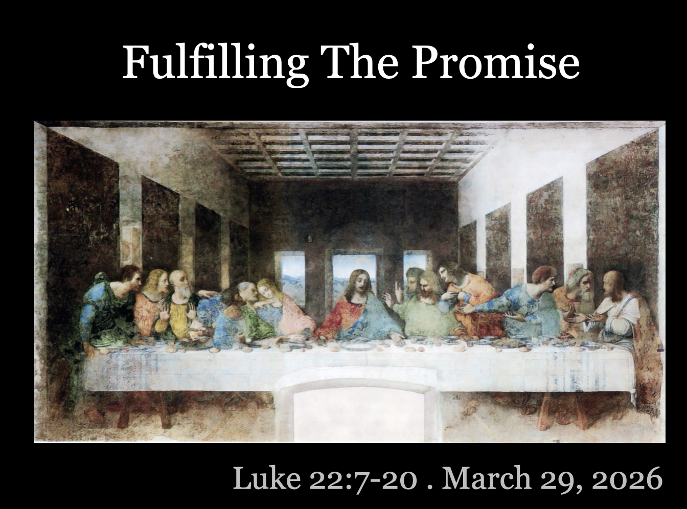 “Fulfilling the Promise”