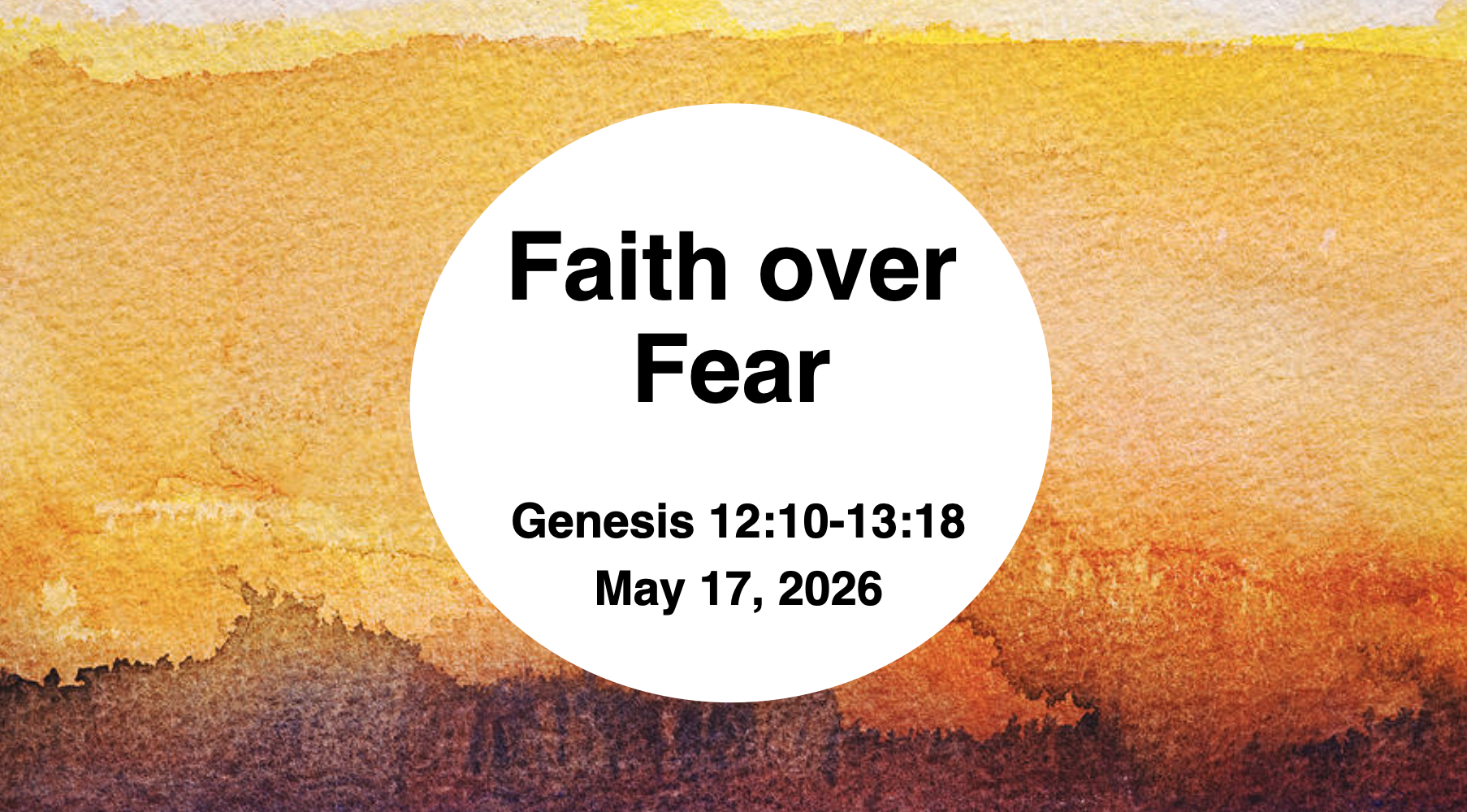 “Faith over Fear”