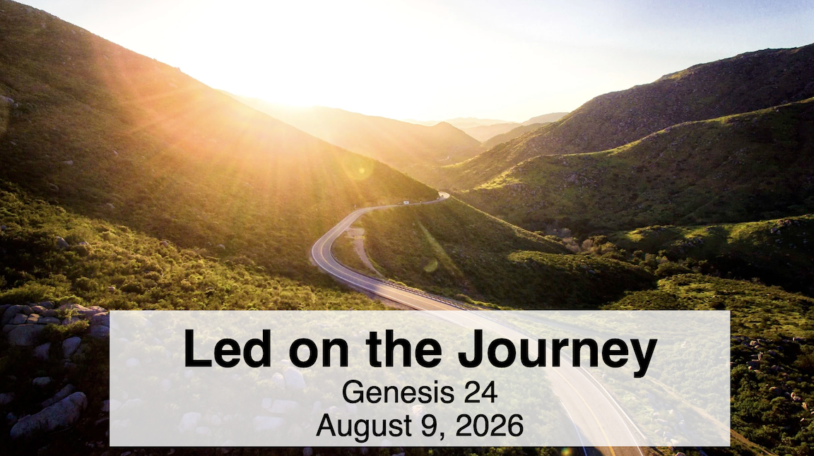 “Led on the Journey”