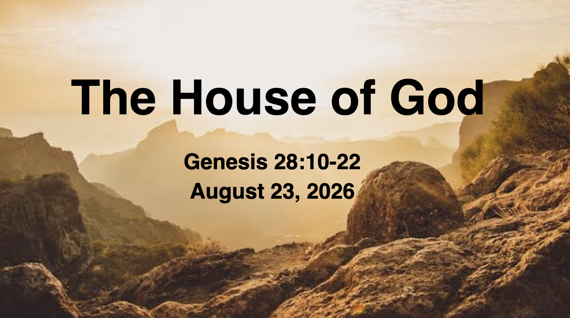 “The House of God”