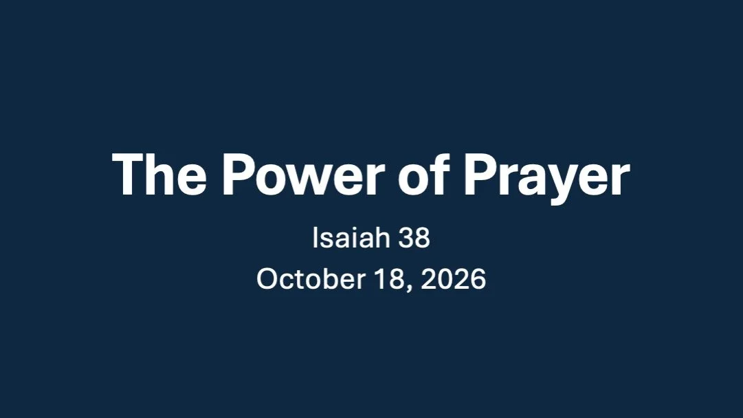 The Power of Prayer