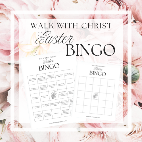 An Easter game for a Christ-Centered Easter or Holy Week celebration.