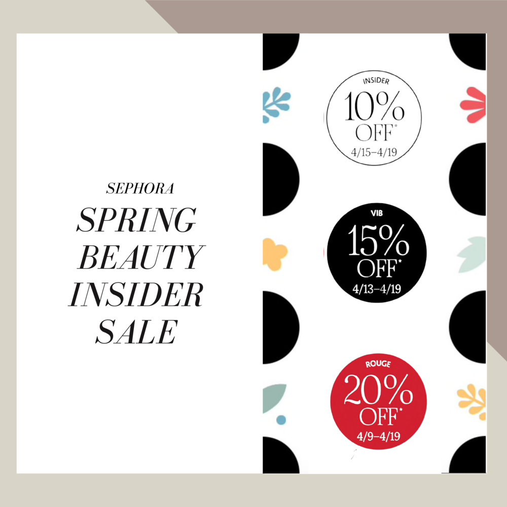 Sephora Beauty Insider Sale — Leah Bowens