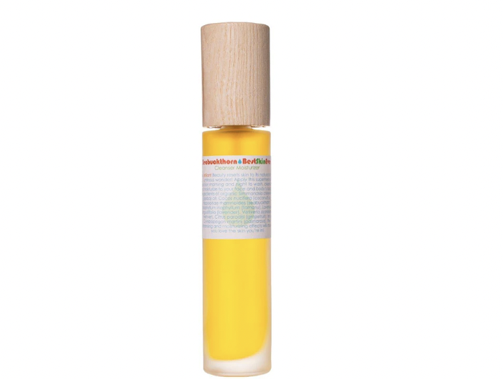 image of a small bottle of skin oil by the Living Libations brand