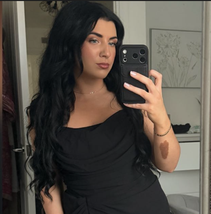 woman smiling in selfie