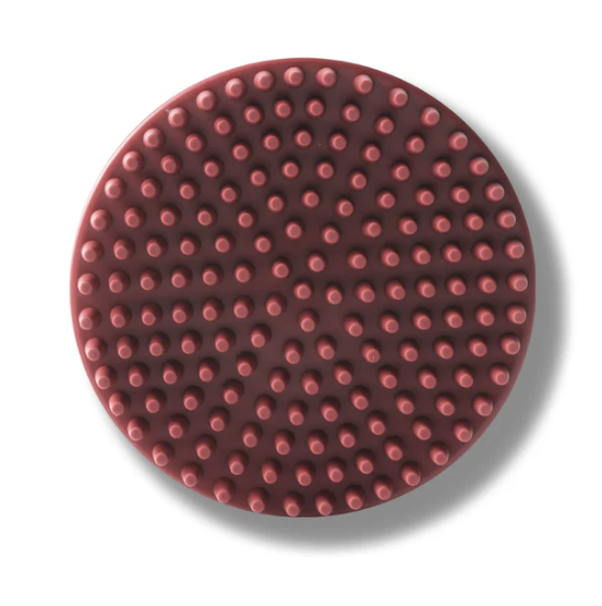Round scalp massager