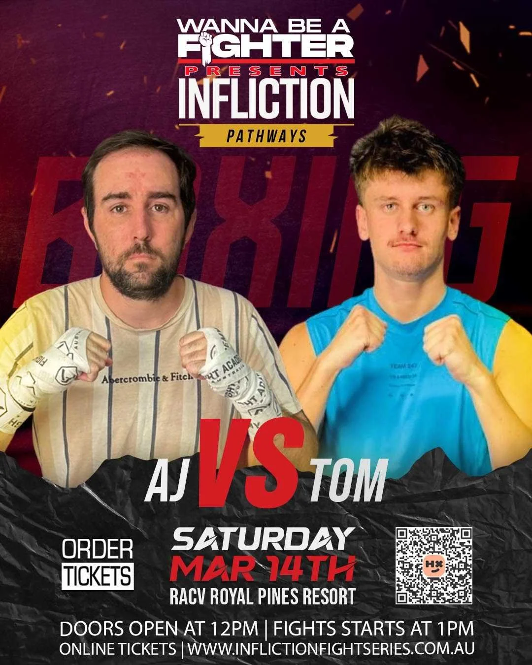 IFS 38 Pathways Fight 5 AJ vs Tom