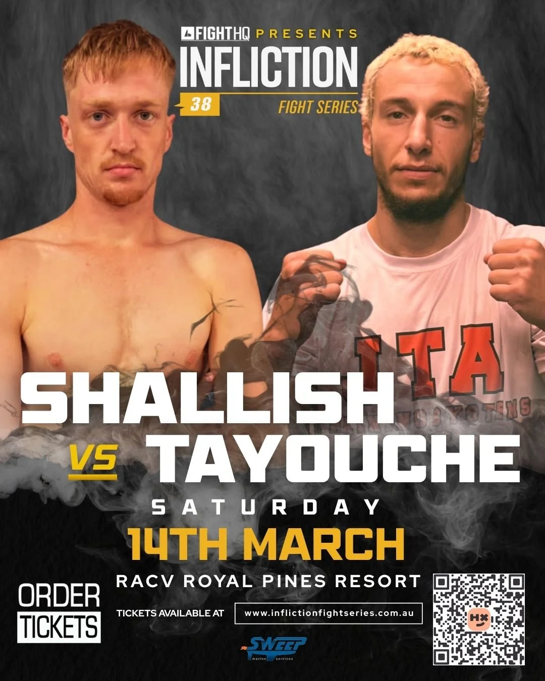 IFS 38 Fight 12 Ryan Shallish vs Enzo Tayouche