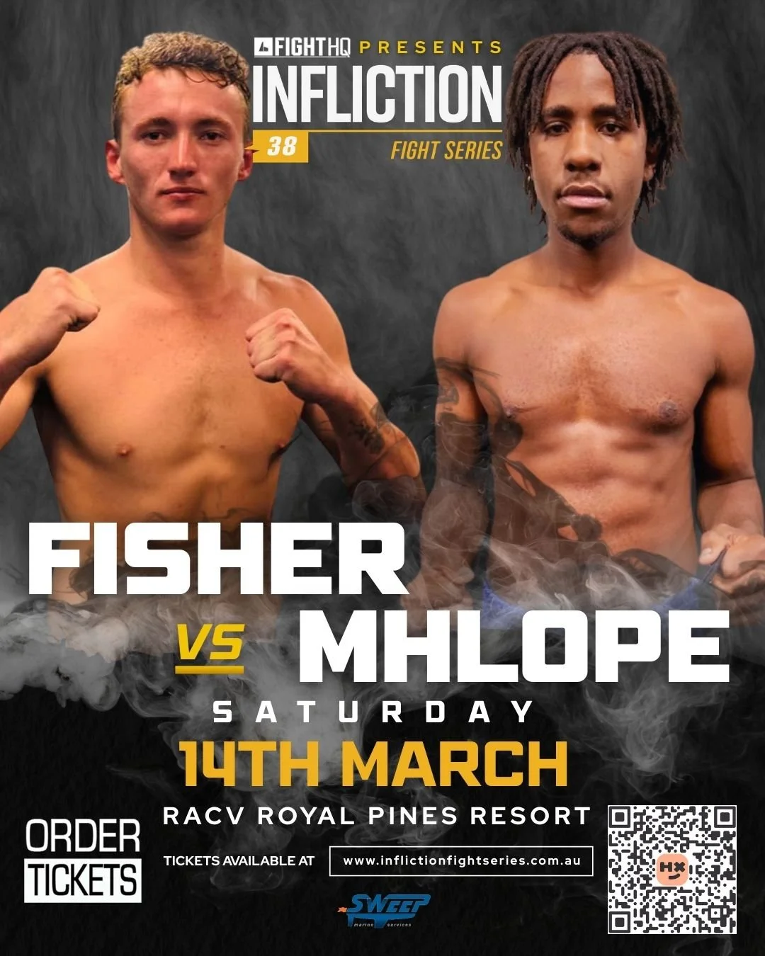 IFS 38 Fight 8 Ben Fischer vs Tsepo Mhlope