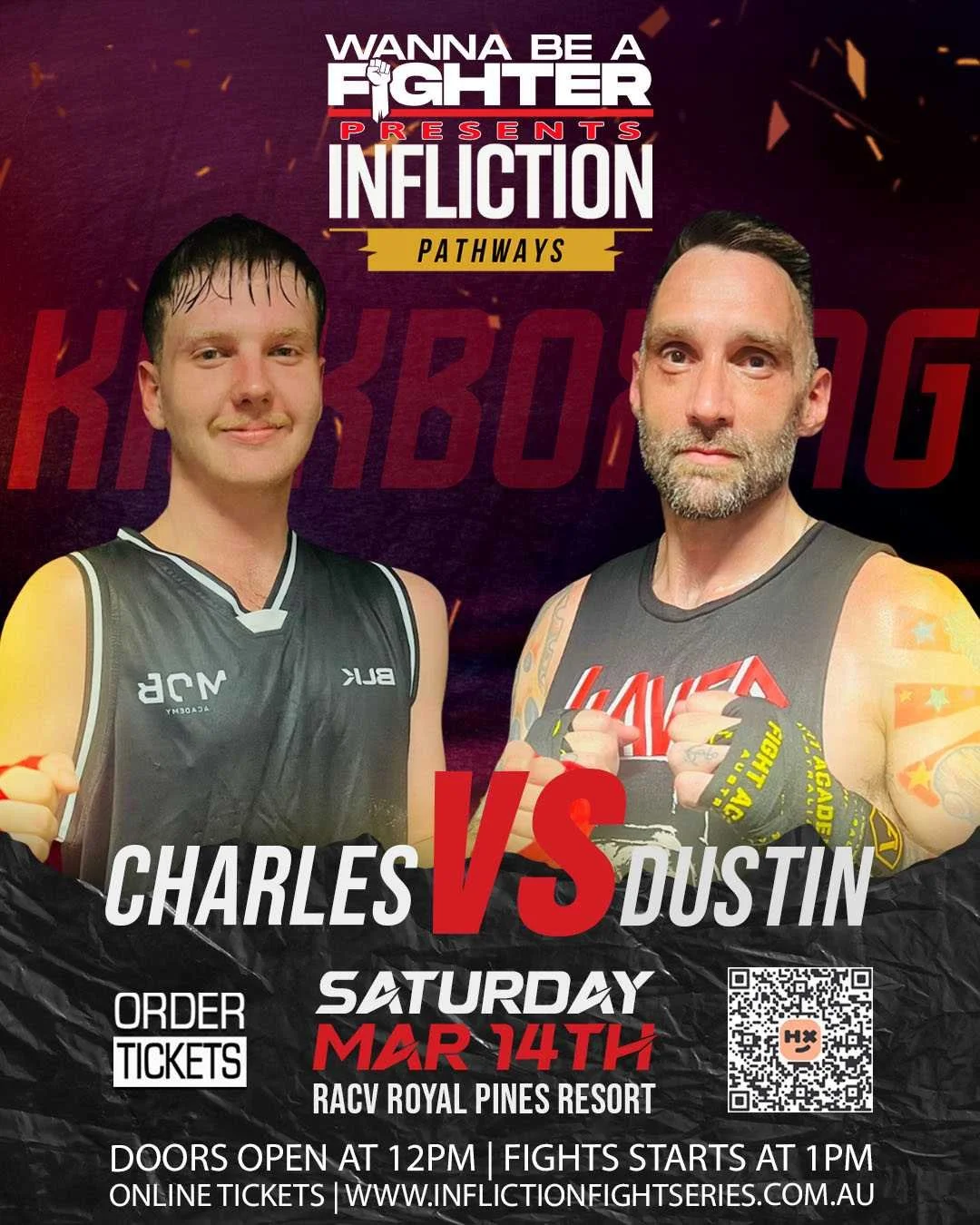 IFS 38 Pathways Fight 3 Charles vs Dustin