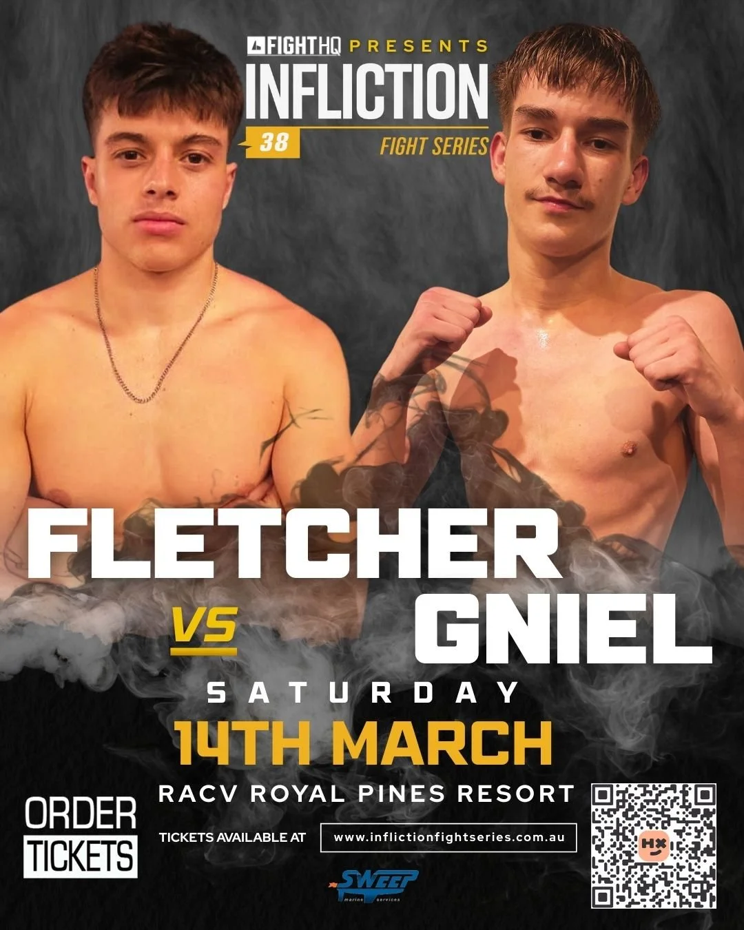IFS 38 Fight 10 Leon Fletcher vs Kiva-Wade Gniel