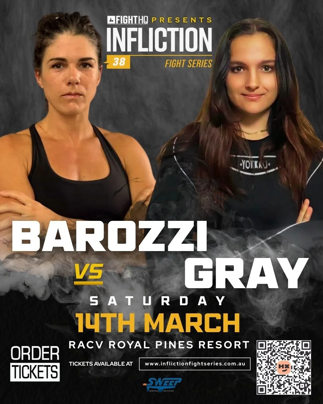 IFS 38 Fight 4 Oksana Barozzi vs Gemma Gray