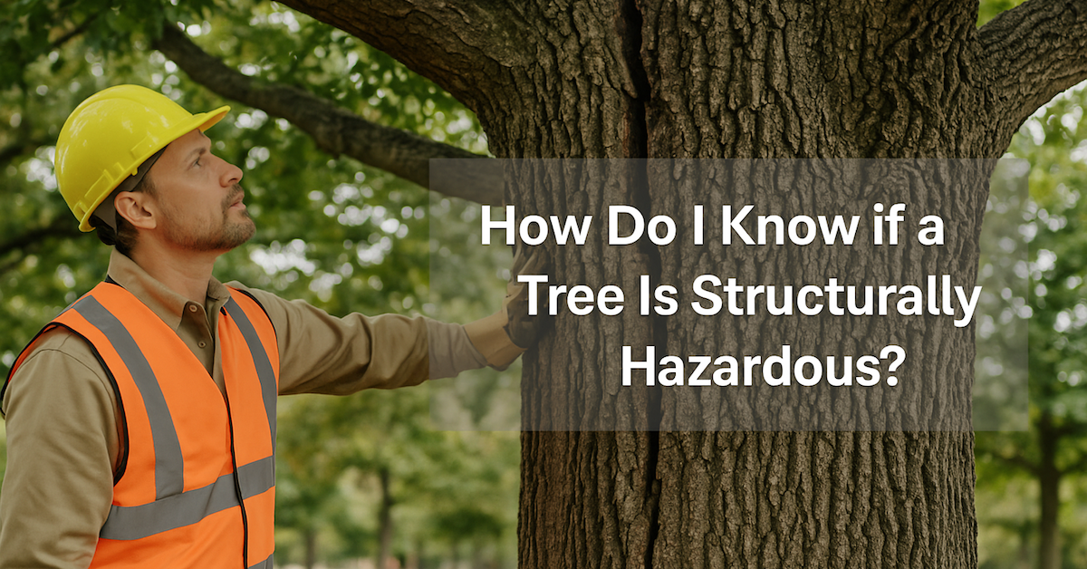 How Do I Know if a Tree Is Structurally Hazardous?